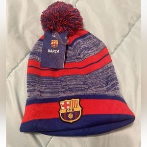fc barcelona beanie